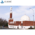 Vorgefertigte Stahlrahmen Moschee Kuppel Kuppelstahl -Stahl -Raum -Dachabdeckung